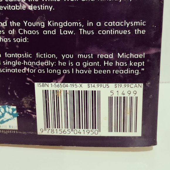 ELRIC Song of the Black Sword by Michael Moorcock's Paperback Book - Picture 3 of 6